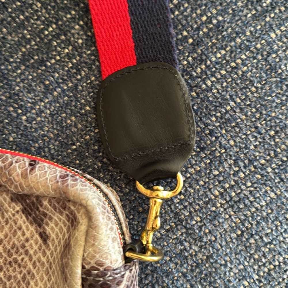 Clare V. Snake print Crossbody bag - Picture 3 of 7